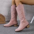 Cowboylaarzen - stijlvolle dames kniehoge westernschoenen