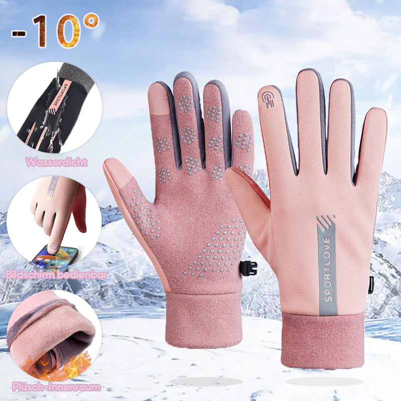 Waterdichte antislip handschoenen - duurzame dames winterhandschoenen - Bakkermode.nl