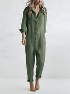 Dames lichte jumpsuit - trendy outfit voor elke gelegenheid