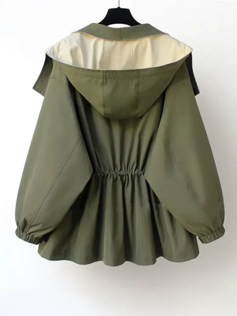 Waterafstotende trenchcoat - stijlvolle oversized damesjas