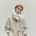 Wollen sjaal - luxe zachte dames winterwrap - Bakkermode.nl