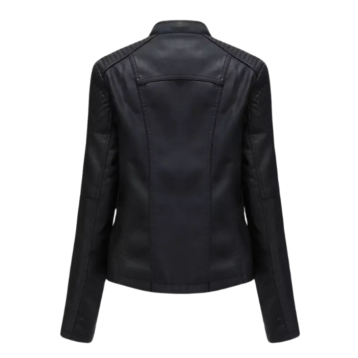 Gewassen leren jas voor dames - trendy en vintage stijl - Bakkermode.nl