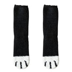 3-delige set kattenpoot sokken - gezellige warme damesokken
