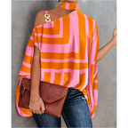 Trendy off-shoulder top voor vrouwen - lichte blouse voor dagelijkse uitjes