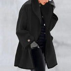 Wollen jas - stijlvolle oversized damesouterwear