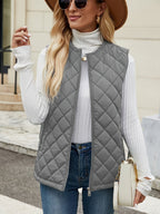 Gequilte gilet - stijlvolle mouwloze damesvest