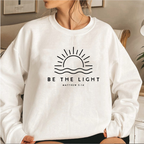 SoulWear Be The Light sweater - inspirerende damestrui met relaxed fit - Bakkermode.nl