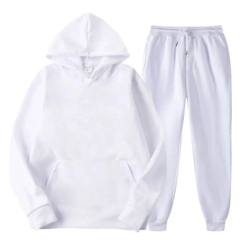 2-delige hoodie en joggingset - gezellige dames loungekleding