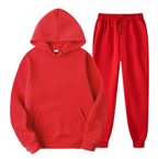 2-delige hoodie en joggingset - gezellige dames loungekleding