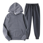 2-delige hoodie en joggingset - gezellige dames loungekleding