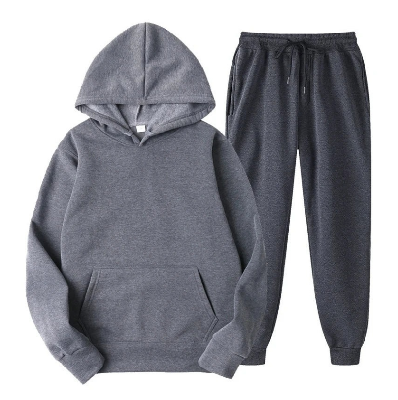 2-delige hoodie en joggingset - gezellige dames loungekleding