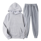 2-delige hoodie en joggingset - gezellige dames loungekleding