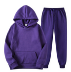 2-delige hoodie en joggingset - gezellige dames loungekleding