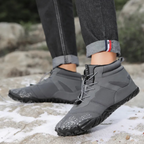 Lichte barefoot dames winterlaarzen - flexibel en gezellig