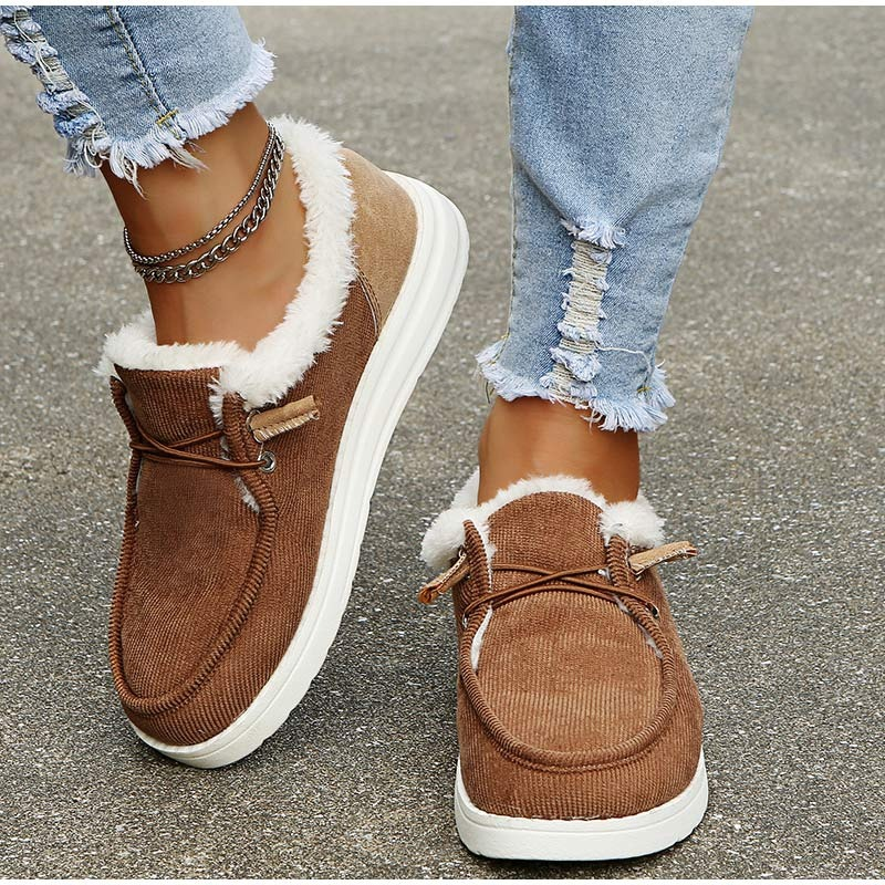 Dames winter sneakers - trendy en warme waterdichte schoenen
