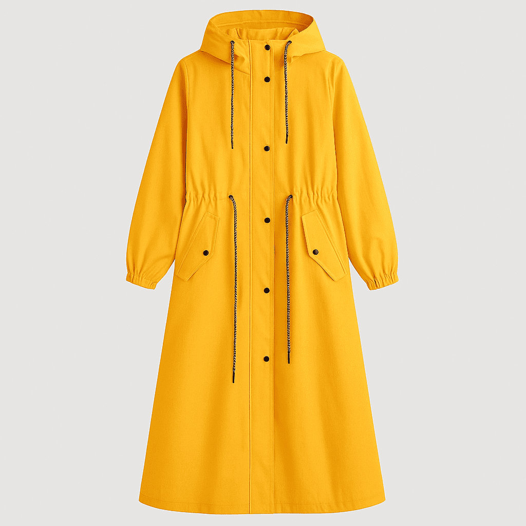 Waterdichte regenjas - lange dames regenjacket