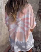 Dames casual top lichte blouse met ontspannen pasvorm - veelzijdige everyday wear voor elke gelegenheid