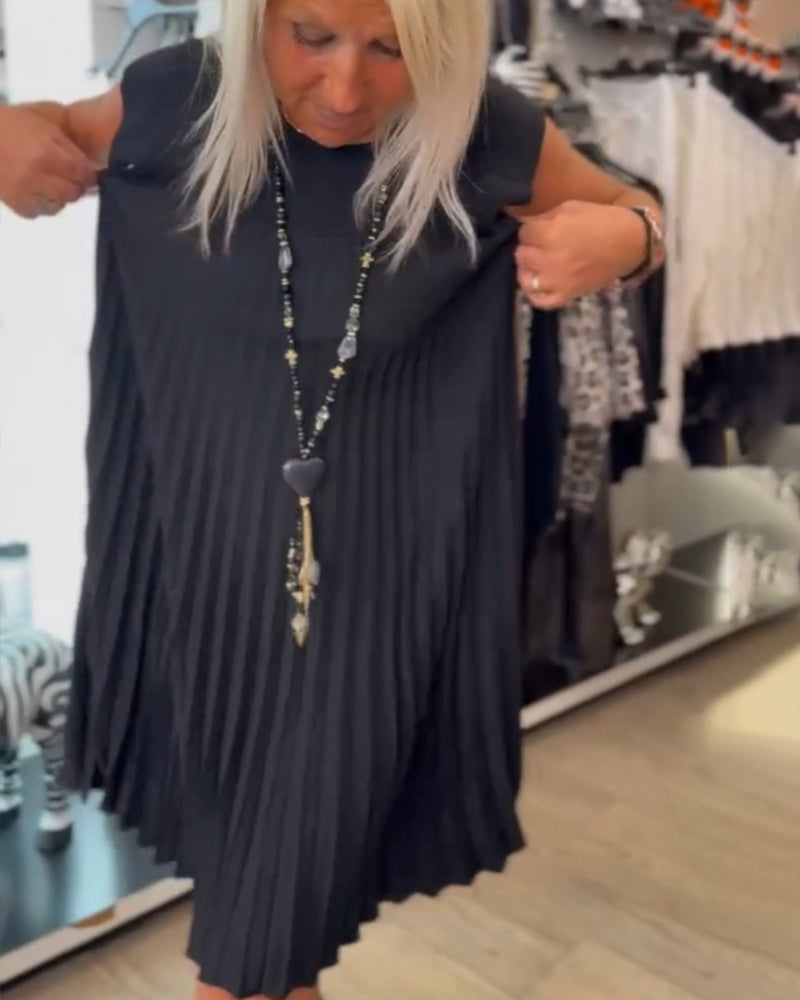 Gevlochten jurk - elegante casual damesoutfit