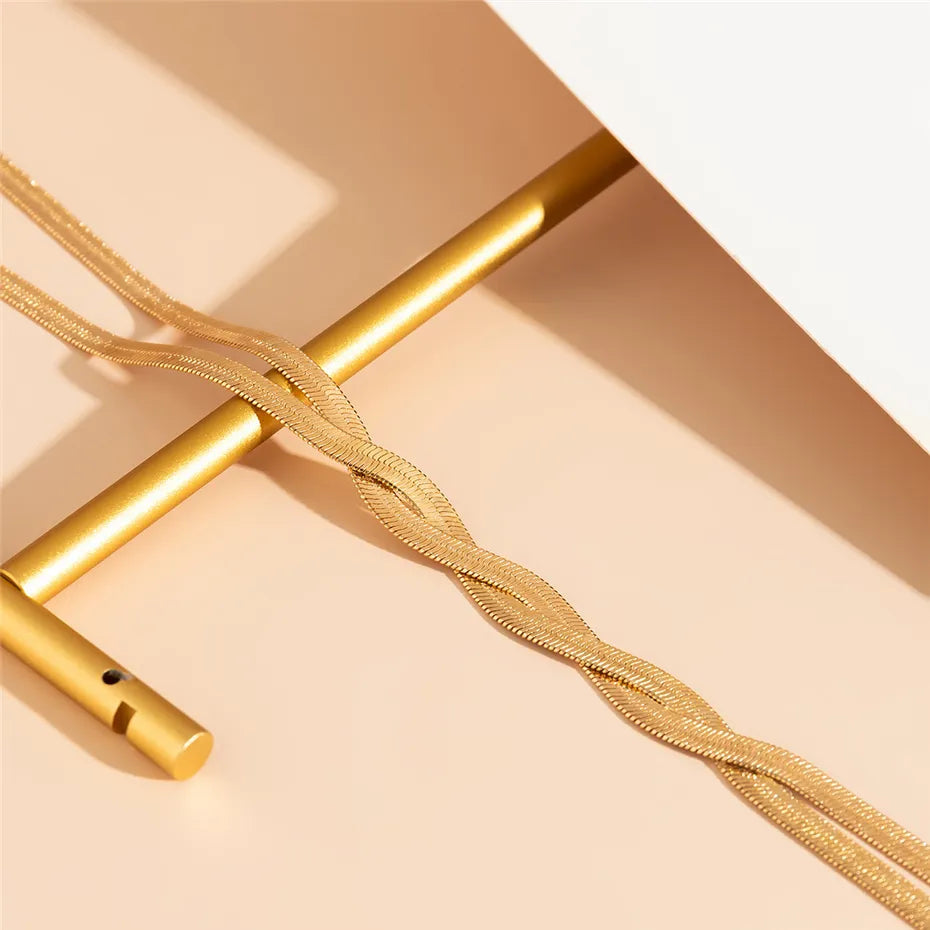 Elegante Lange Ketting - Dames Statement Sieraden - Bakkermode.nl