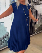 Gevlochten jurk - elegante casual damesoutfit