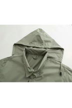 Lang bedrukte jas - stijlvolle gedessineerde dames outerwear