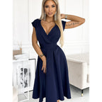 Elegante roze jurk - Bakkermode.nl