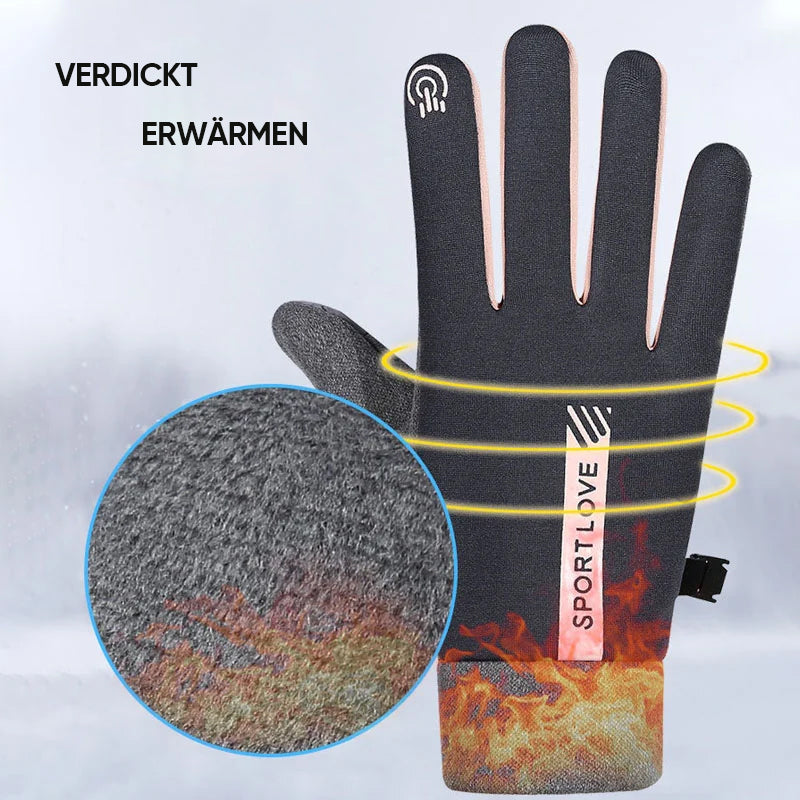 Waterdichte antislip handschoenen - duurzame dames winterhandschoenen - Bakkermode.nl