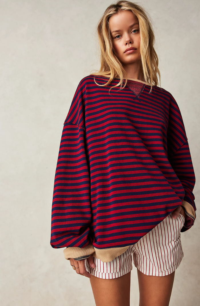 Oversized sweater dames - zachte warme trui, casual comfort voor koude dagen (Copy) - Bakkermode.nl