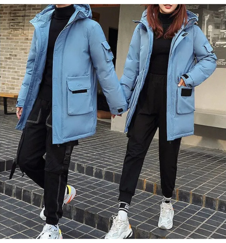 2-delige winterparka set - geïsoleerde jas met capuchon voor dames