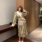 Dames badjas van luxe pluche fleece - voor ultieme ontspanning thuis en in de spa