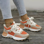 Dames gezellige antislip enkel sneakers - trendy sportieve schoenen