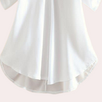 Losse blouse - stijlvolle v-hals top voor dames