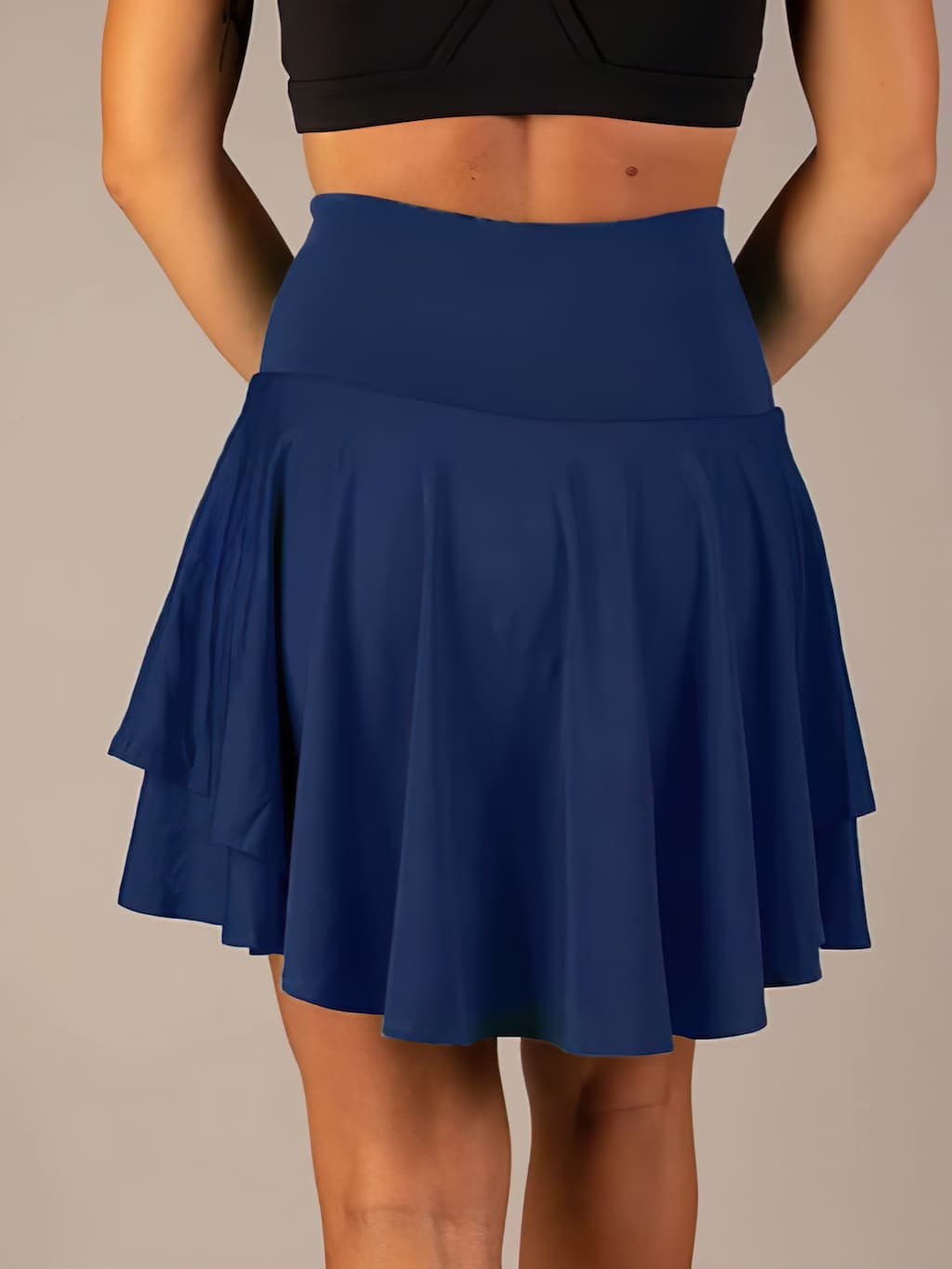 Dames a-lijn rok met geïntegreerde shorts - ademend activewear voor casual en sportieve activiteiten