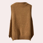 Gebreide vest - stijlvolle dames sleeveless trui