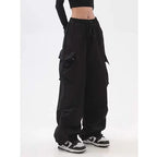 Dames cargo broeken - stijlvolle en betrouwbare pasvorm voor veelzijdige hoge taille cargo pants