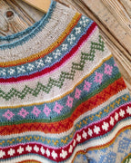 Veelkleurige Noorse trui - warme Scandinavische dames pullover - Bakkermode.nl