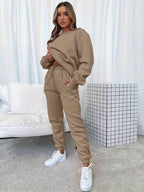 2-delige loungewear set - gezellige dames sweatshirt en joggers