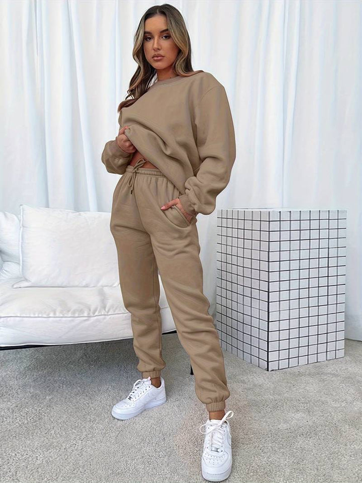 2-delige loungewear set - gezellige dames sweatshirt en joggers