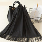 Kasjmieren winterash shawl - luxe dameswrap - Bakkermode.nl