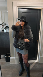 Dames fake faux fur vest - luxe winterlaag