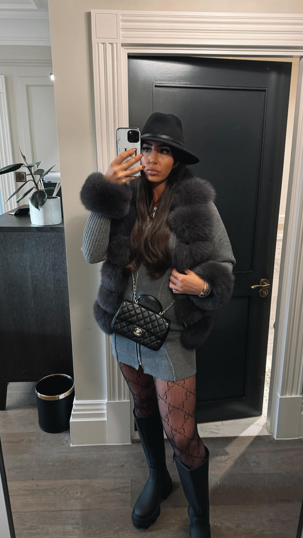 Dames fake faux fur vest - luxe winterlaag