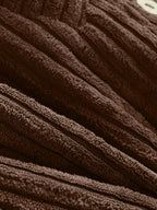 Hooded ribbed jas - stijlvolle dames oversized high-low jacket