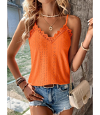 Dames cami top met kant - een verfijnd zomerelement