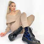 2-delige cross-body set - stijlvolle dames loungewear set - Bakkermode.nl