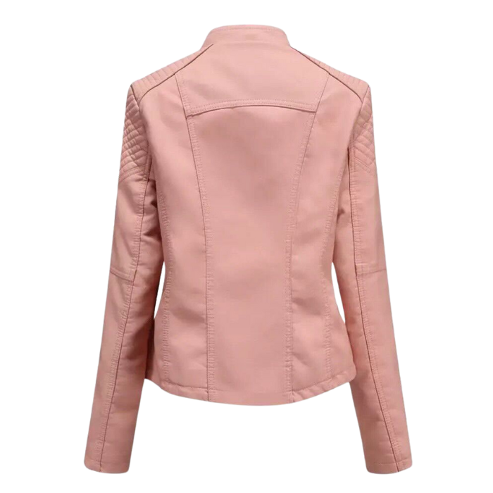 Gewassen leren jas voor dames - trendy en vintage stijl - Bakkermode.nl