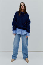 trui van mohair - oversized dames sweater - Bakkermode.nl