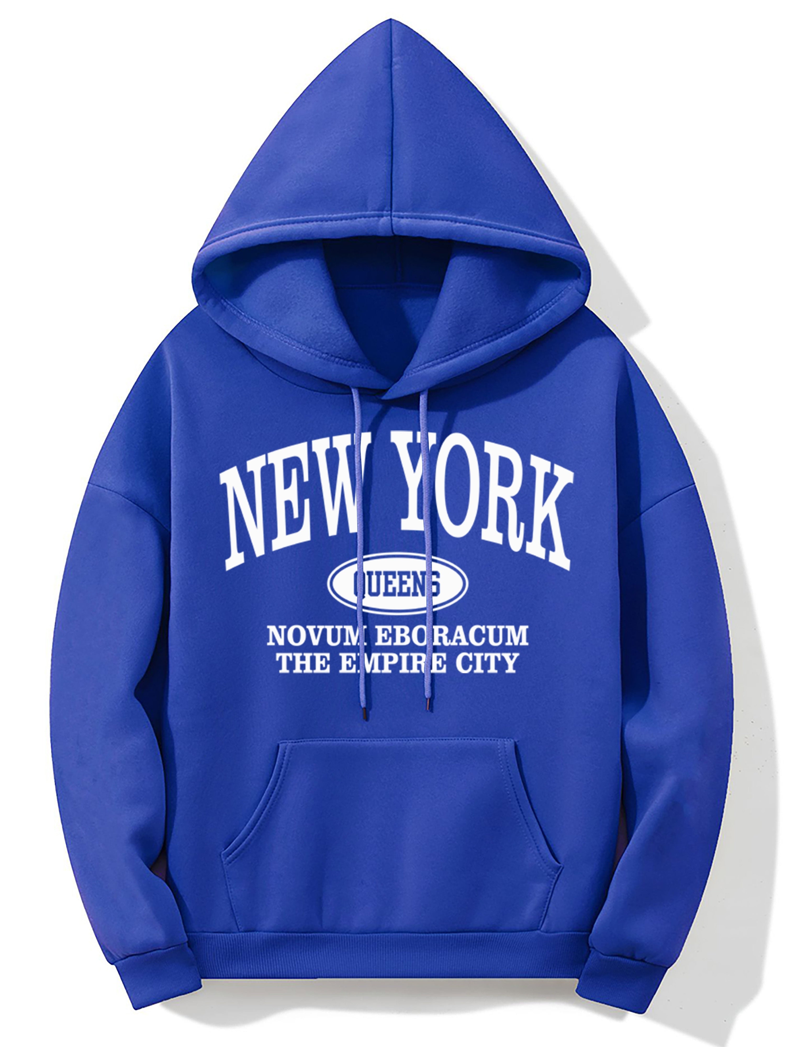 Hoodie met new york opdruk - gezellige dames sweatshirt