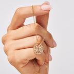 Vrouwen hart hanger ketting - elegante gouden stijl - schitterende sieraden voor dames