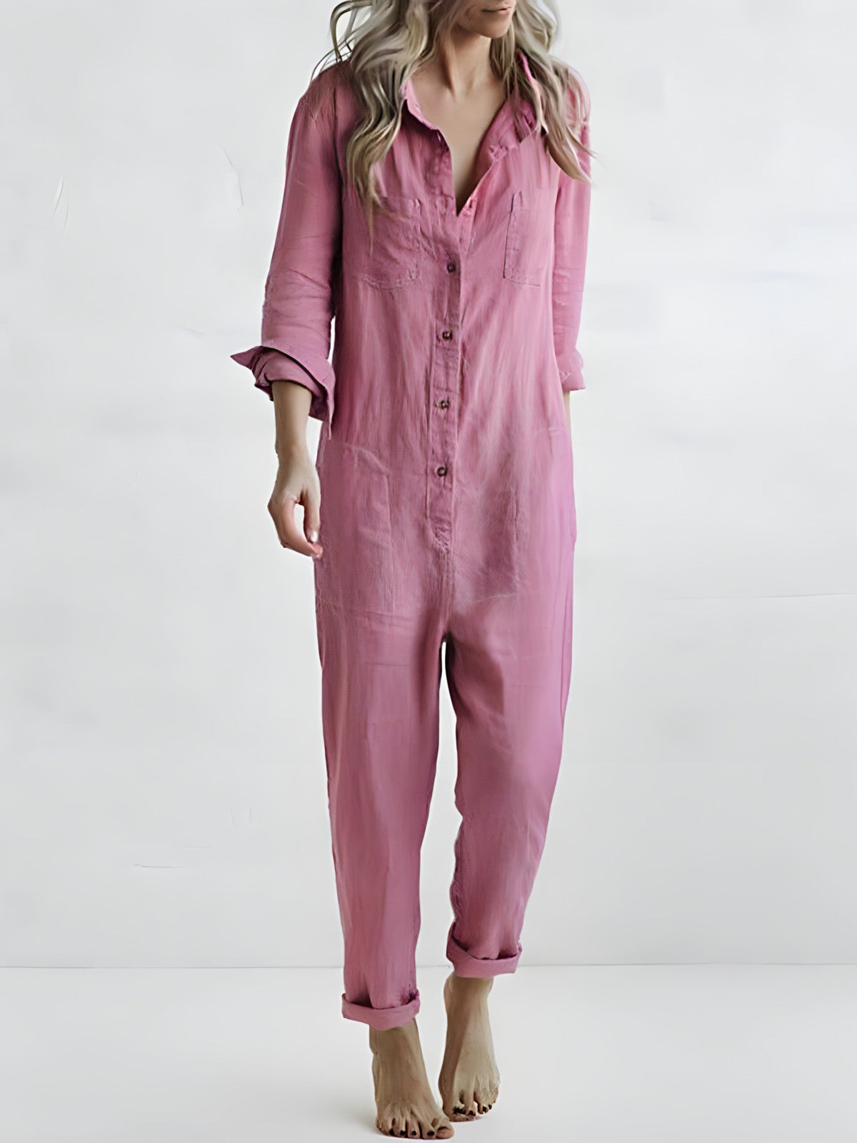 Dames lichte jumpsuit - trendy outfit voor elke gelegenheid