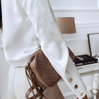 Knopblouse - elegante damesoverhemd met chique ontwerp